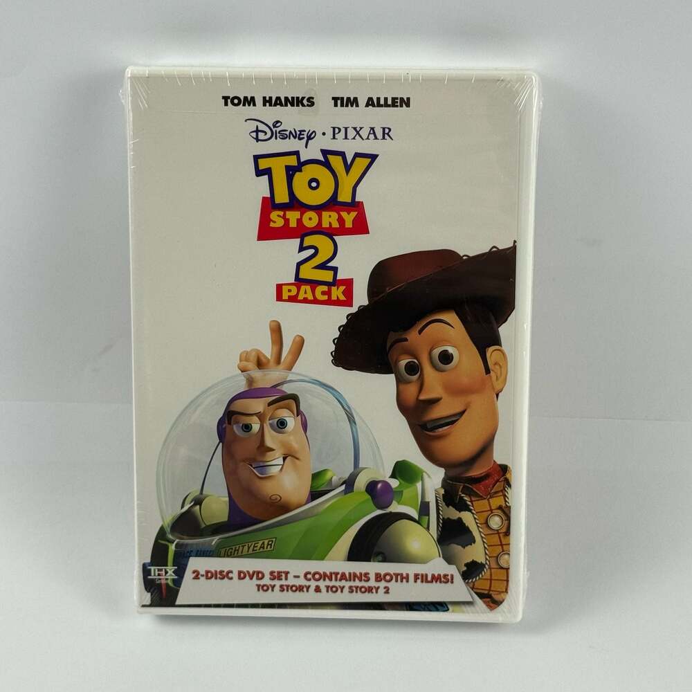 Toy Story & Toy Story 2 2-Disc DVD Set (Disney / Pixar) Sealed
